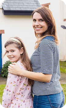 Image d'une mère et sa fille